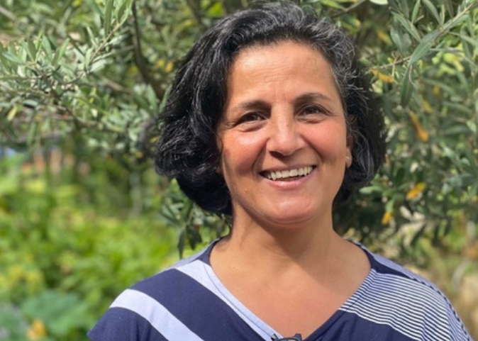 Hie sehen Sie ein Bild von mir, Mevlüde Biskin.